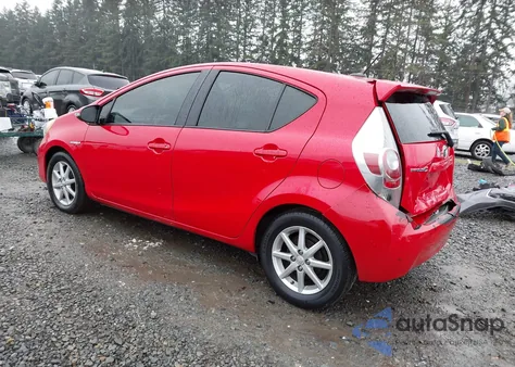 2012 Toyota Prius C Four z USA, uszkodzony, nr VIN JTDKDTB38C1011509